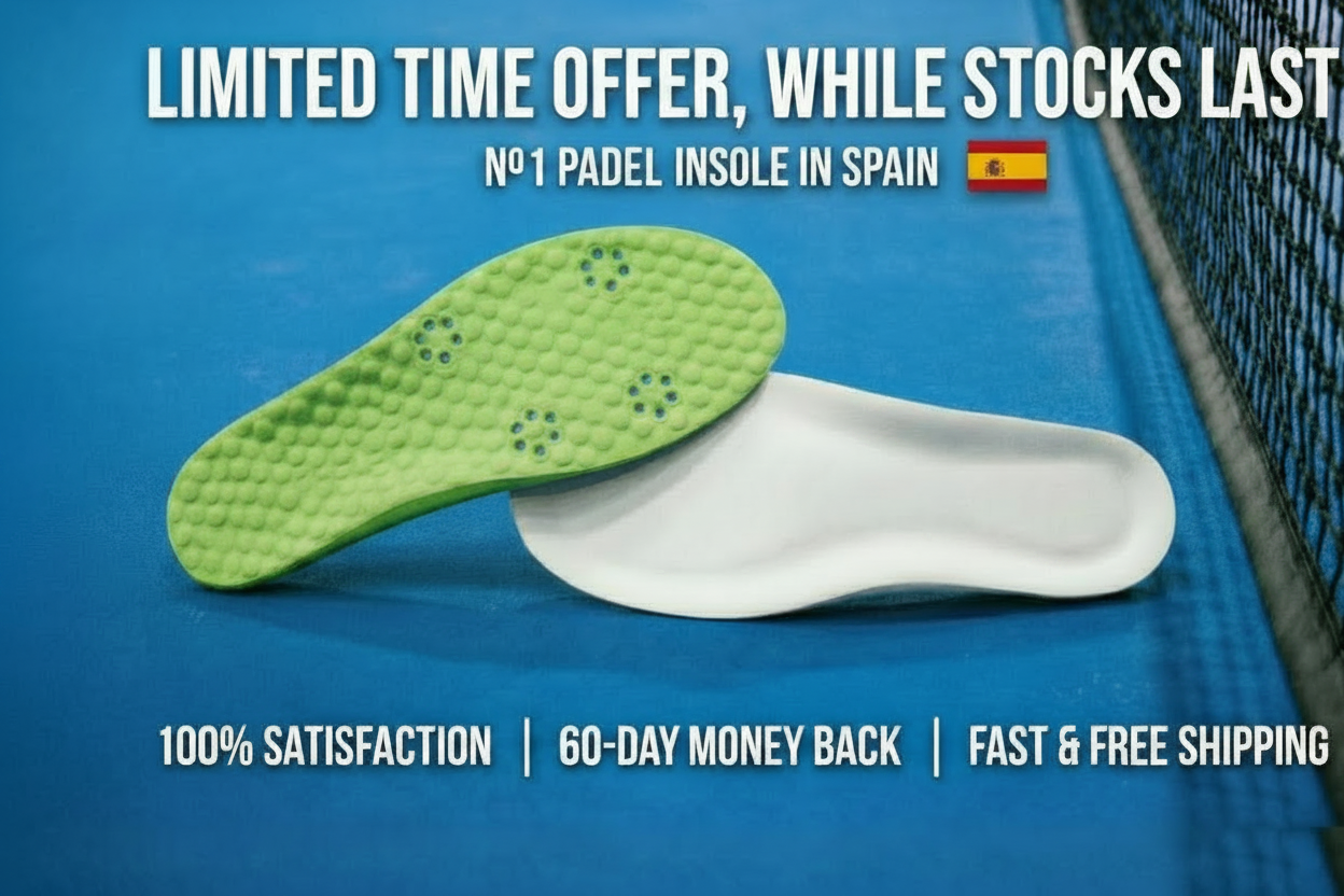 ImpactCorex Padel Insoles - High Impact Shock Absorption