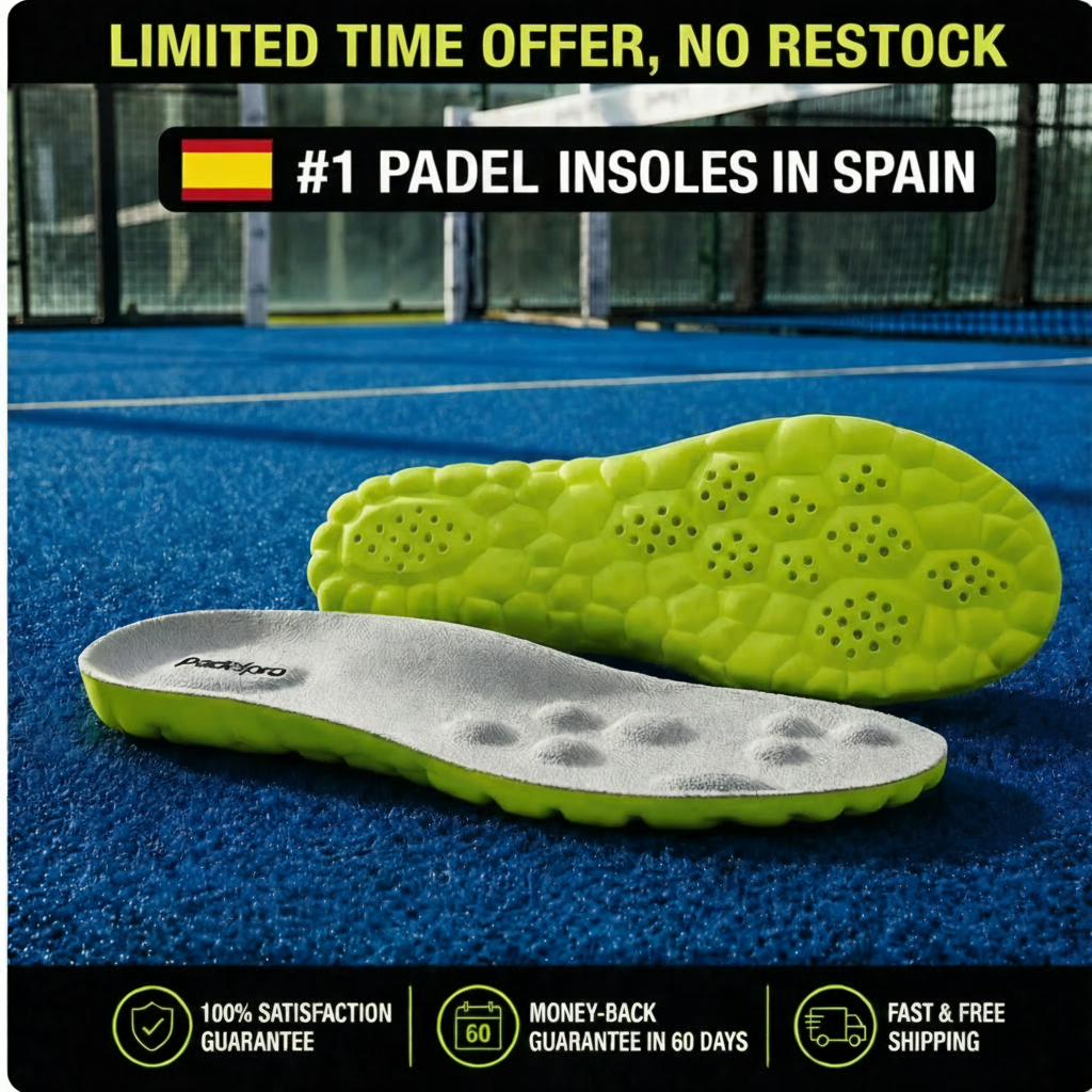 ImpactCorex Padel Insoles - High Impact Shock Absorption