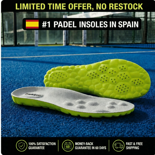 ImpactCorex Padel Insoles - High Impact Shock Absorption